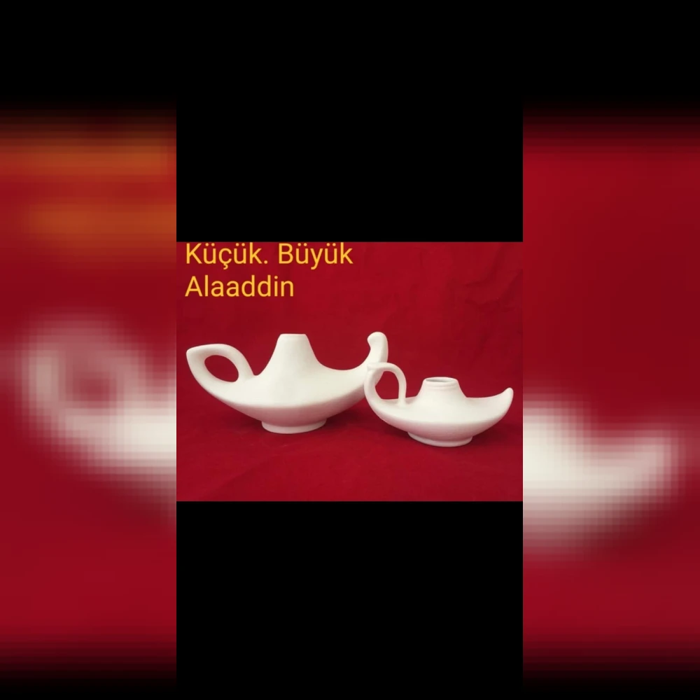 Alaaddin Kandil Alçı Kalıbı