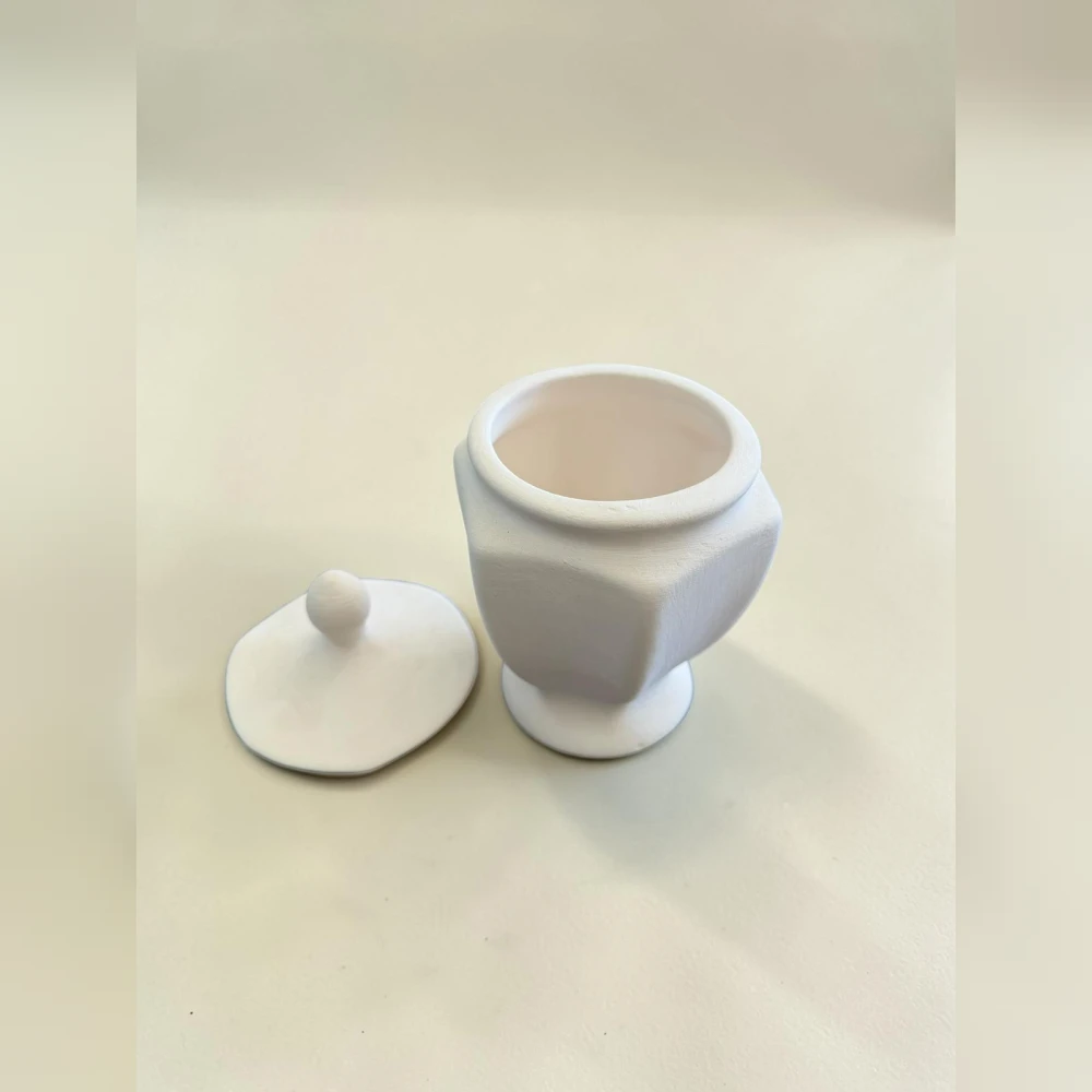 Ayaklı Baharatlık Çini Bisküvi
