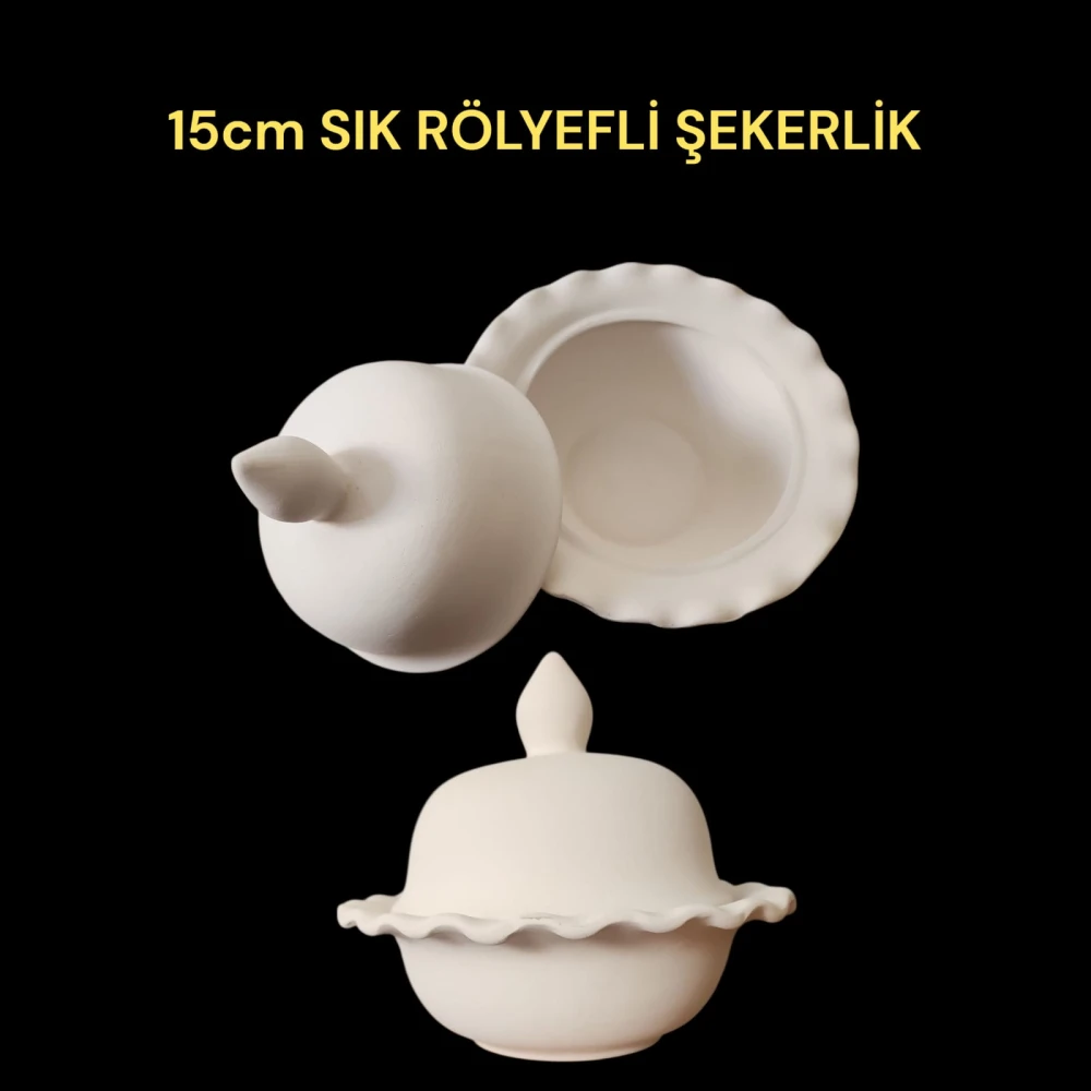 Ayaksız Marul Şekerlik Alçı Kalıbı