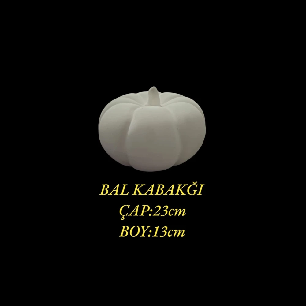 Bal Kabağı Alçı Kalıbı