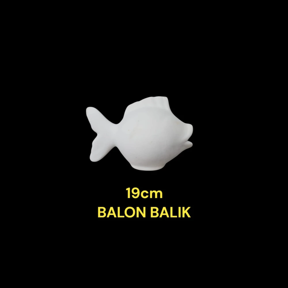 Balon Balığı Alçı Kalıbı