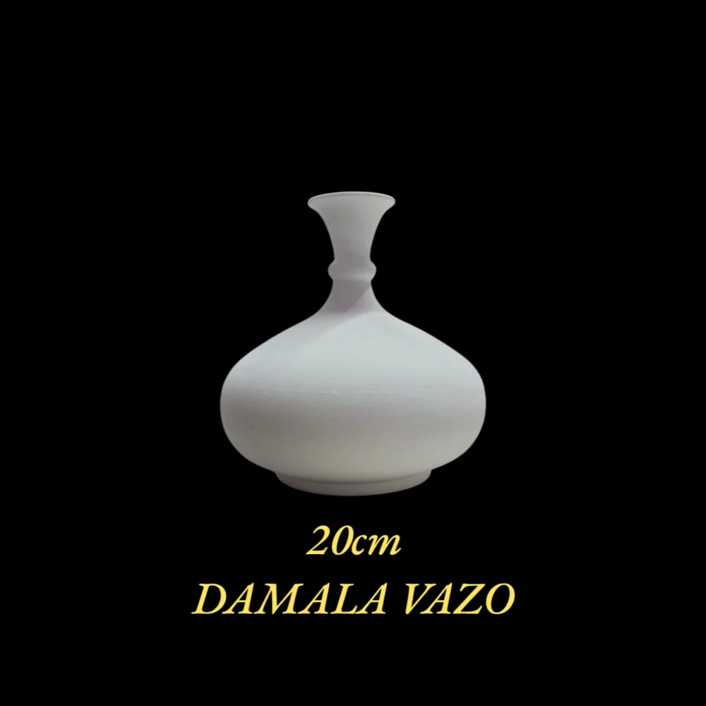 Damla Vazo Alçı Kalıbı