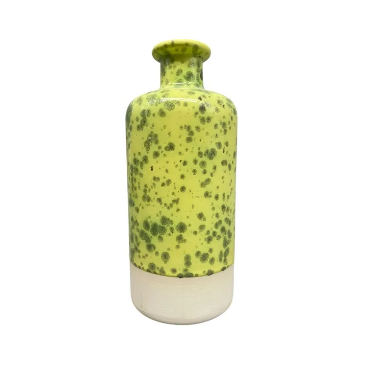 Homcera Artistik Sır Benekli Soft Sarı Cr 110
