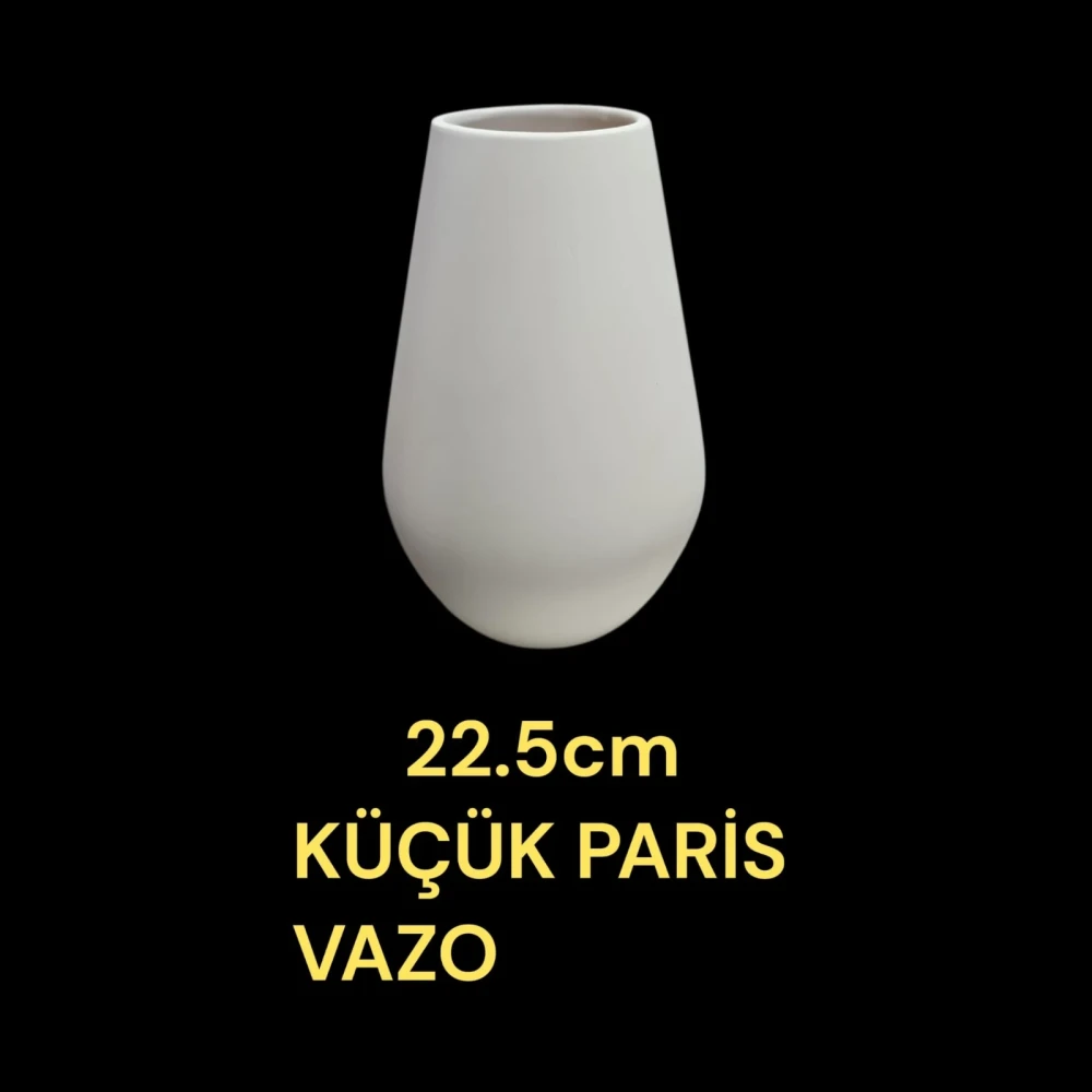 Küçük Paris Vazo Alçı Kalıbı