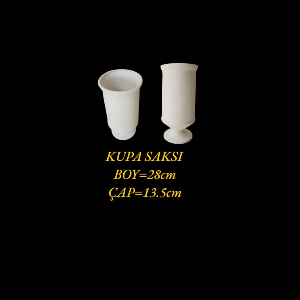 Kupa Vazo Alçı Kalıbı