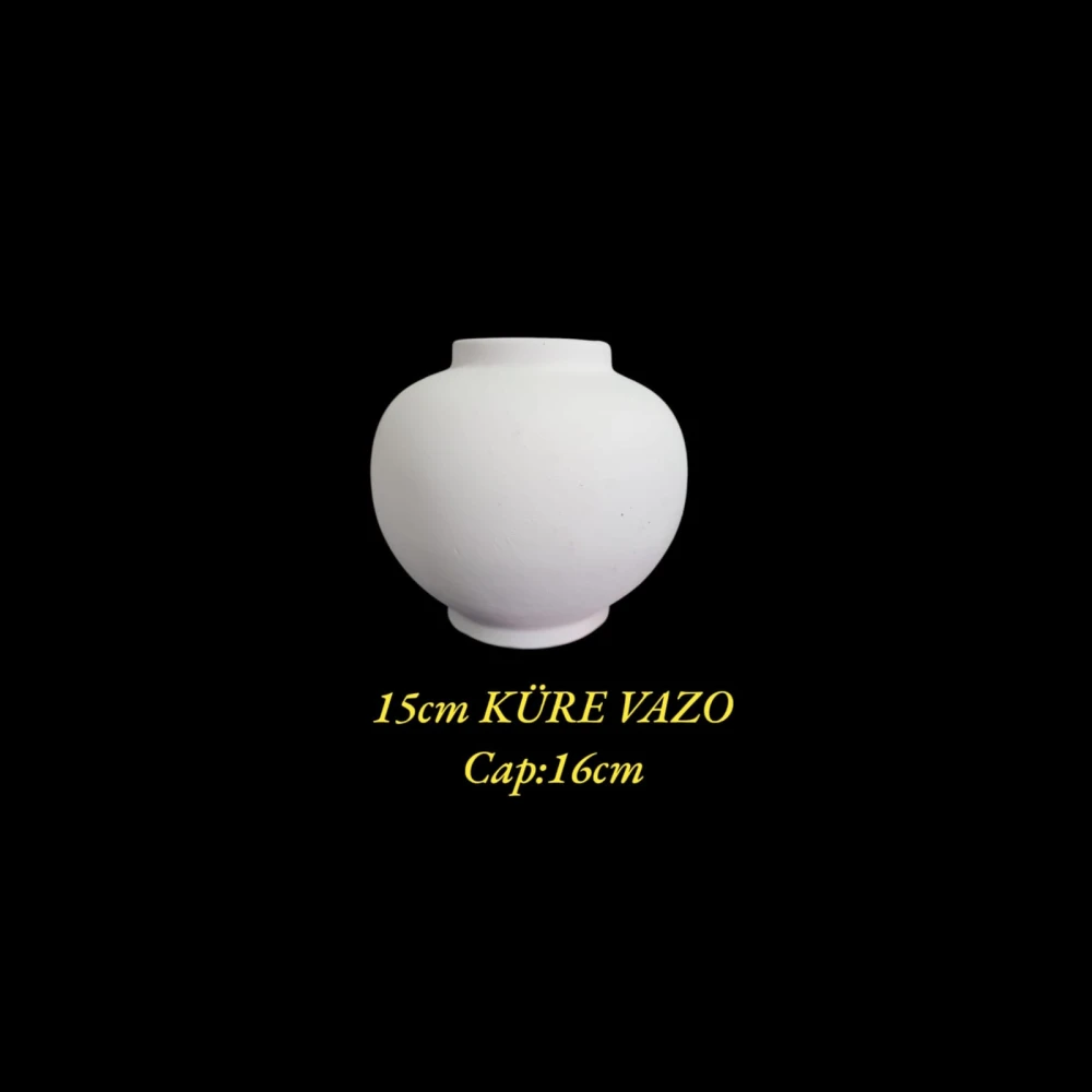 Küre Vazo (Kapaksız) Alçı Kalıbı