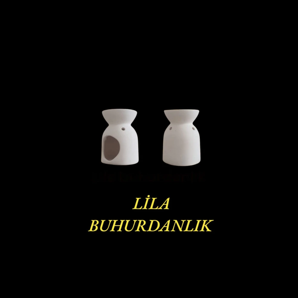 Lila Buhurdanlık Alçı Kalıbı