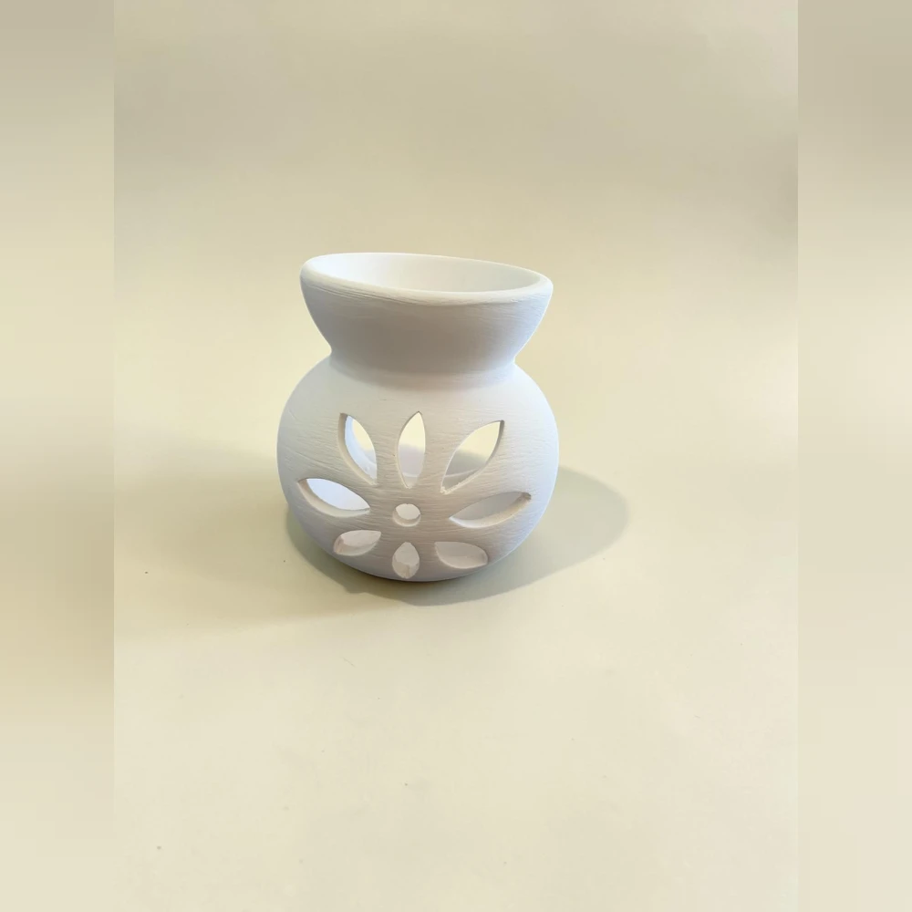 Lotus Buhurdanlık Çini Bisküvi