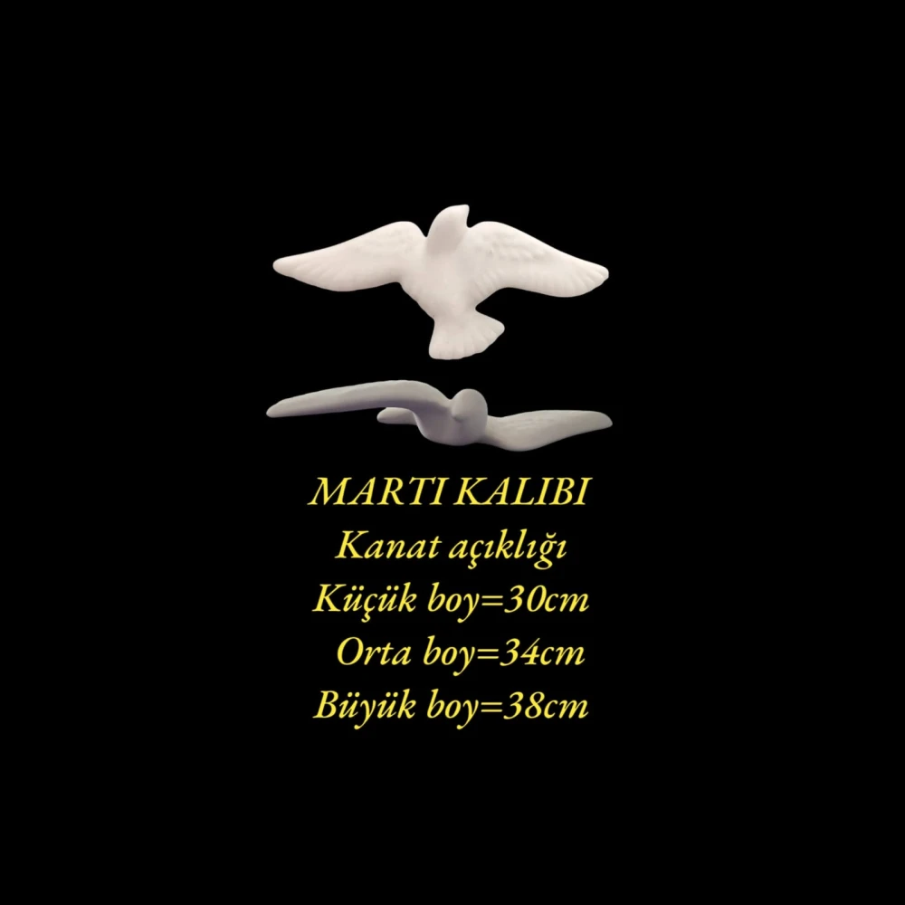 Martı Alçı Kalıbı