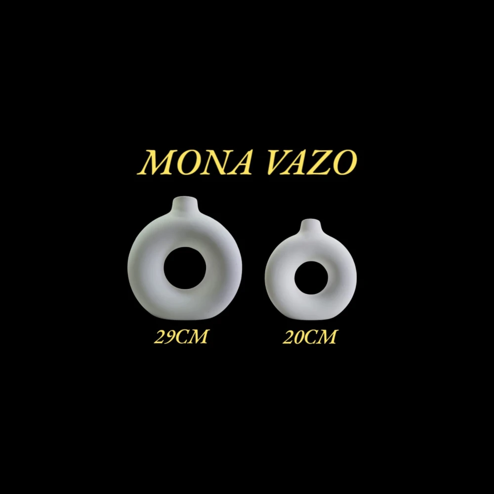 Mona Vazo Alçı Kalıbı