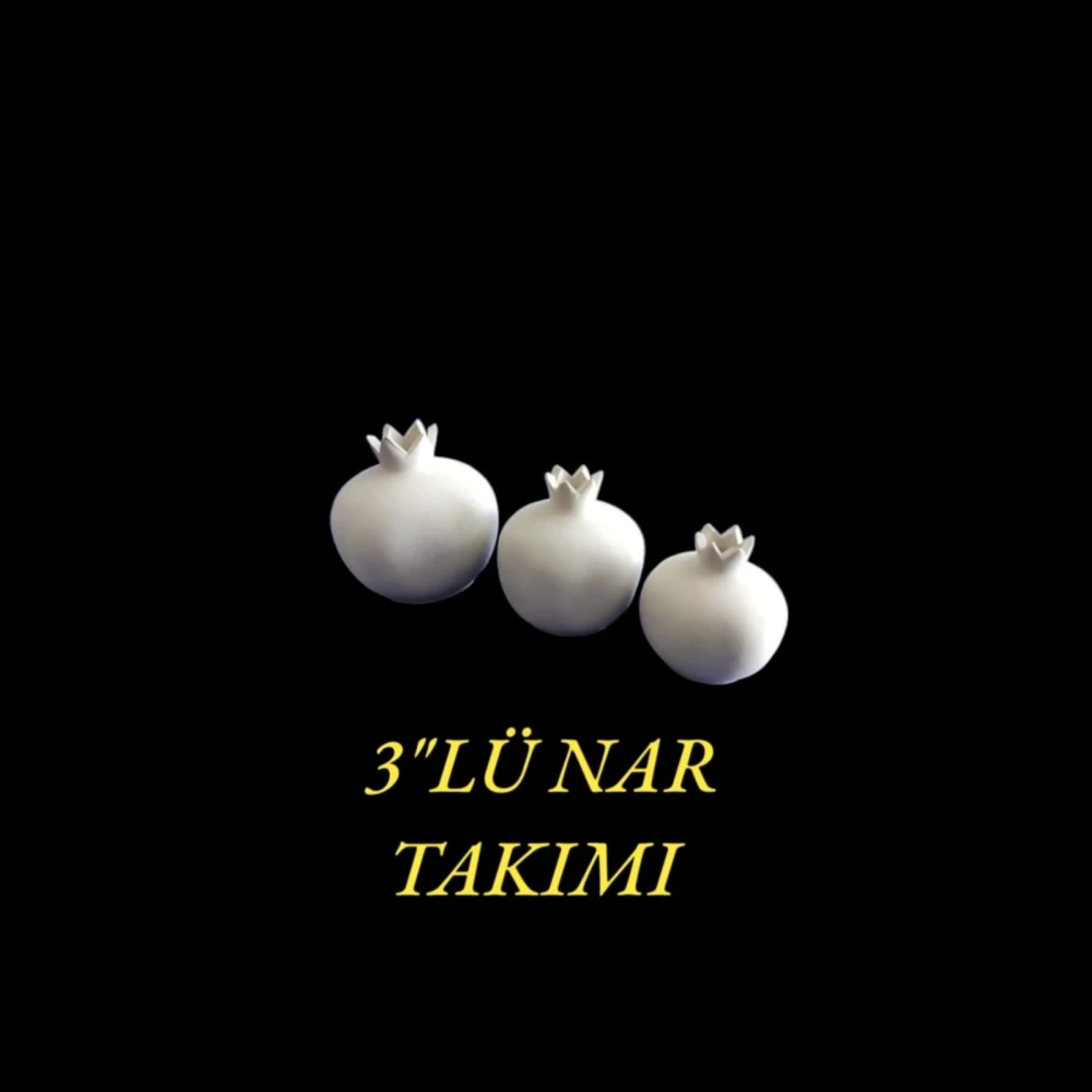 Nar Takımı Alçı Kalıbı