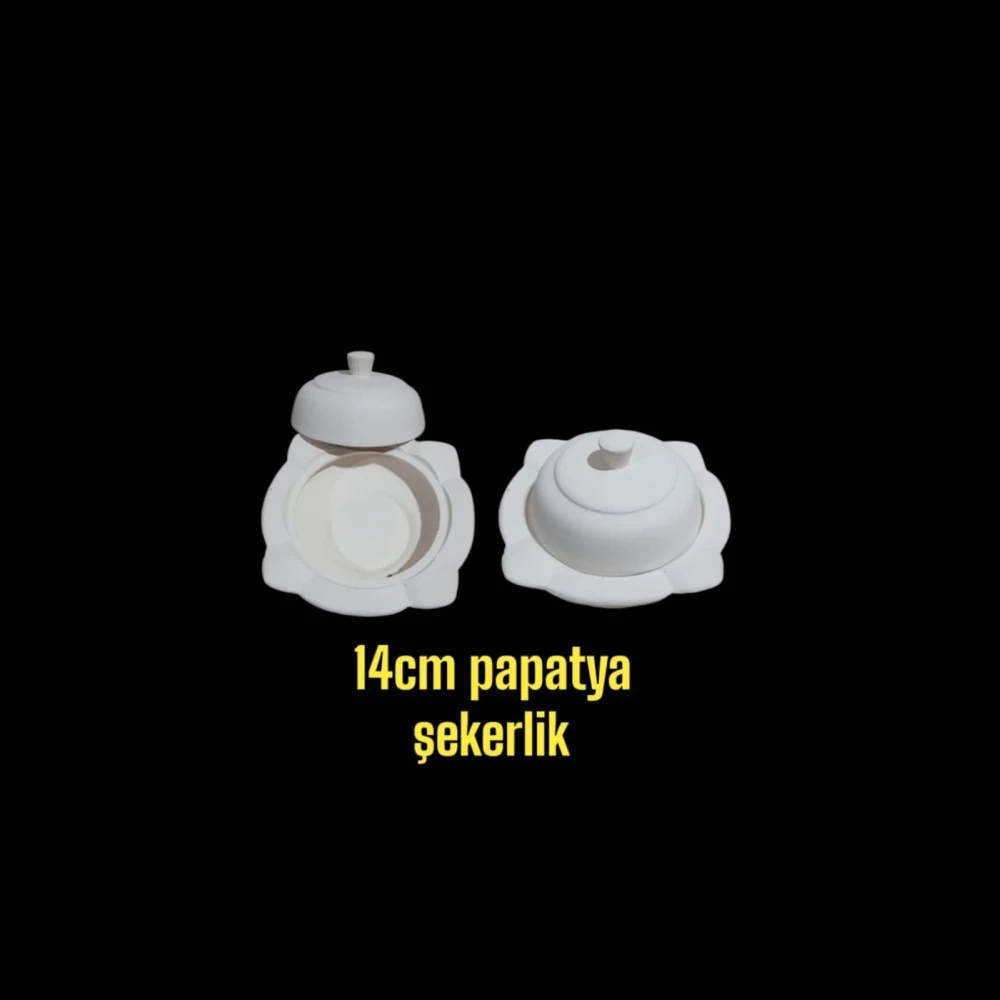 Papatya Şekerlik Alçı Kalıbı