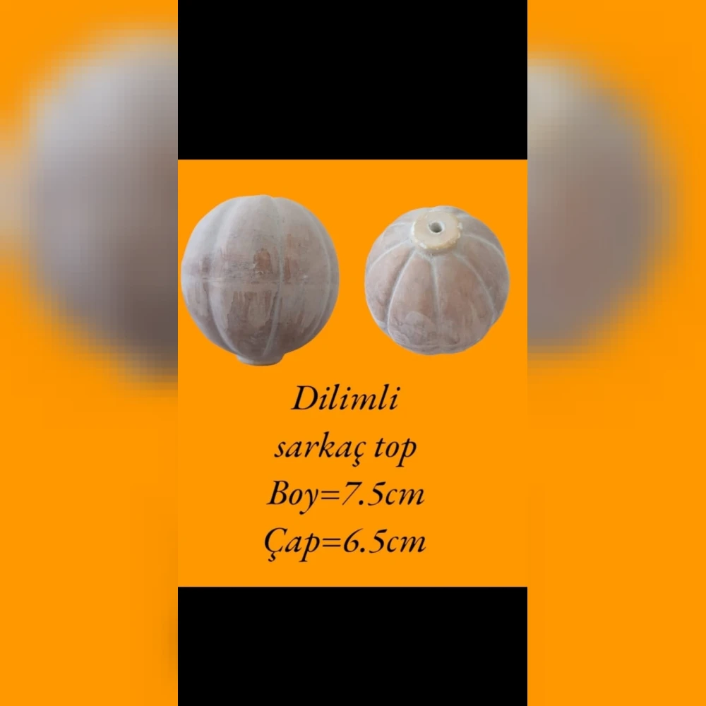 Sarkaç Top Alçı Kalıbı