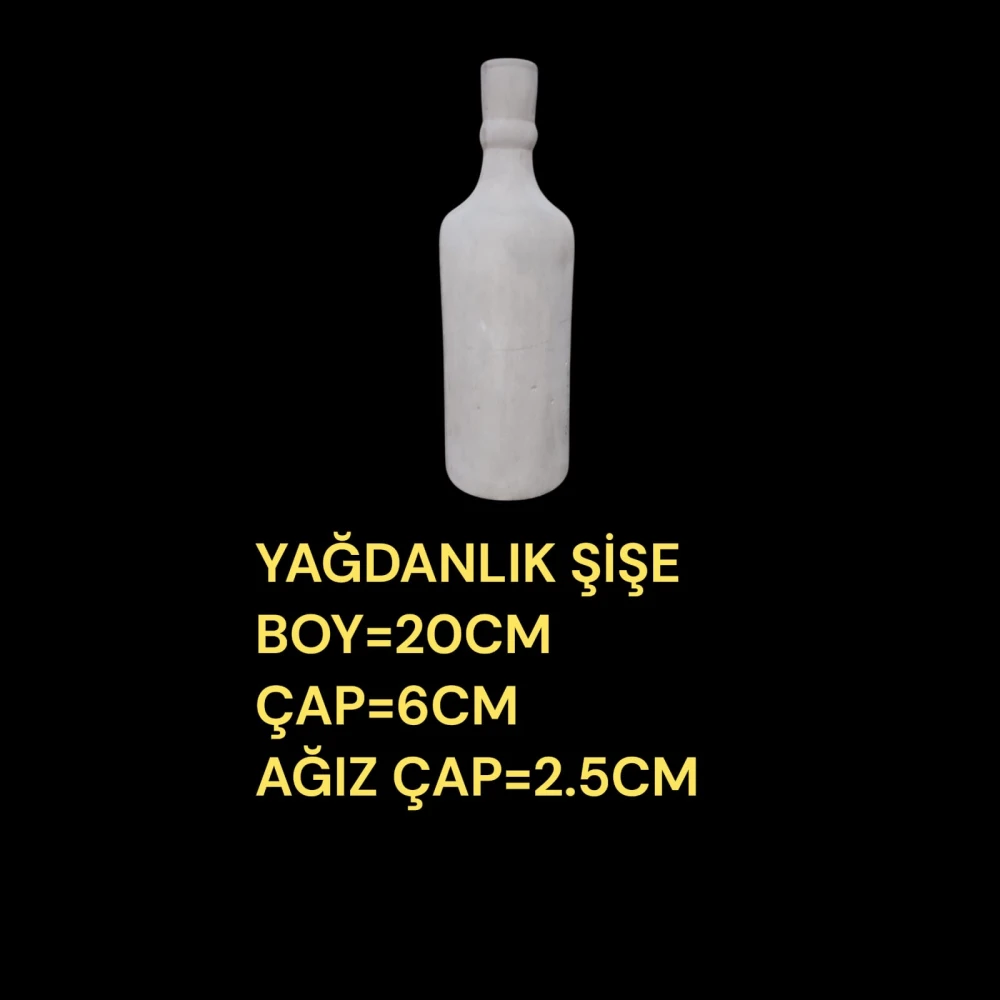 Şişe Yağdanlık Alçı Kalıbı