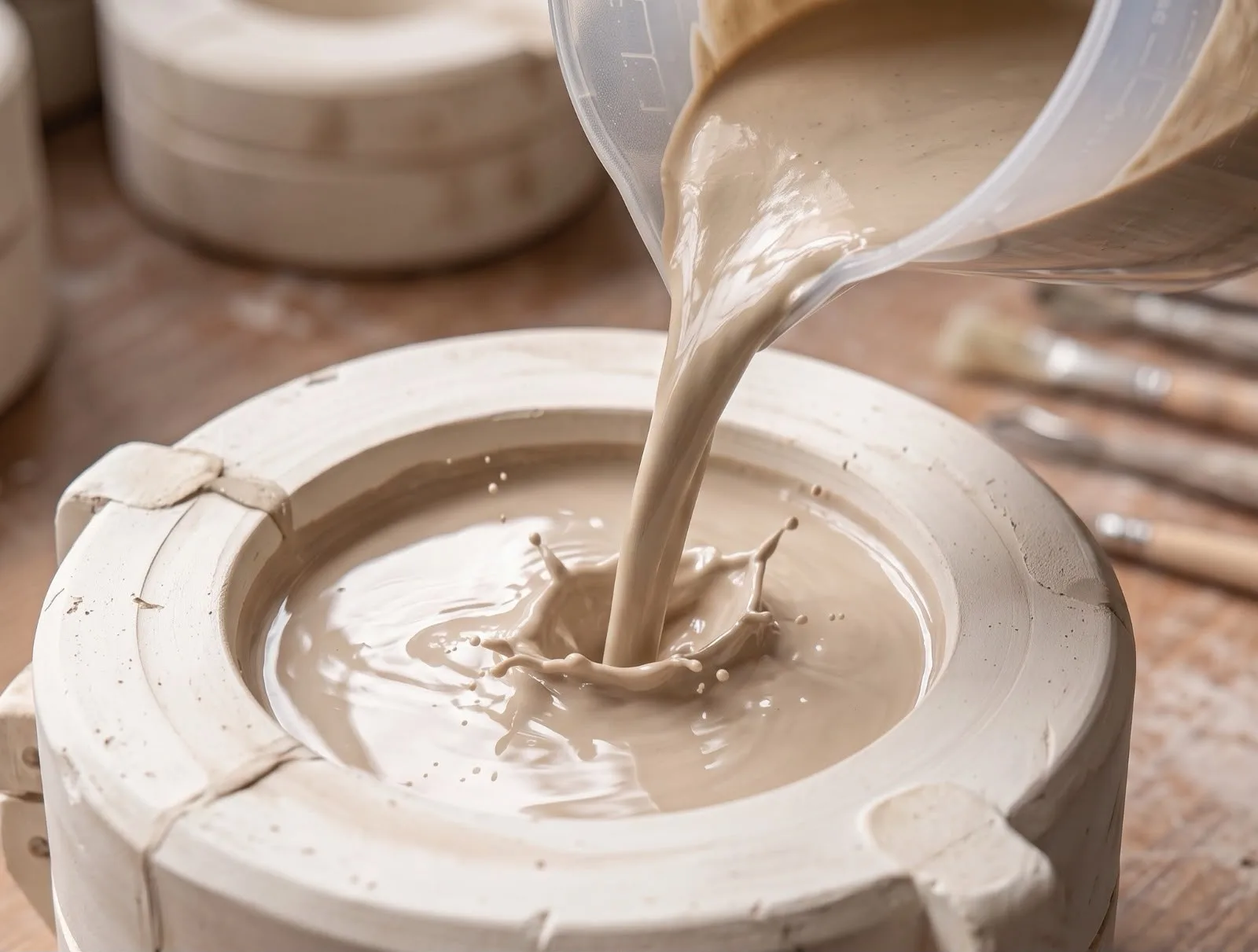 Stoneware Çamur Sıvı