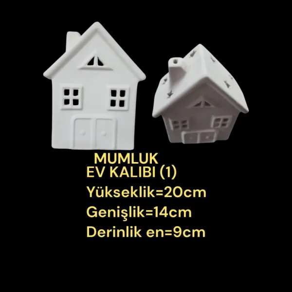 Ev (Model 1) Alçı Kalıbı