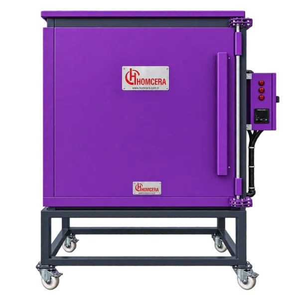 Hmc 70 Seramik Fiberli Fırın 375 Lt. 72x72x72 Cm