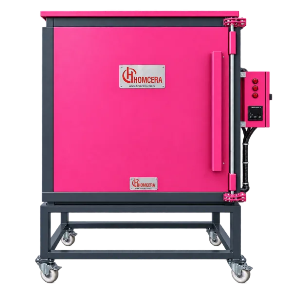 Hmc 80 Seramik Fiberli Fırın 512 Lt. 80x80x80 Cm