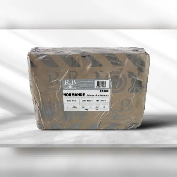 Seramik Vakum Çamuru Beyaz 10 KG Raoult & Beck FA300 Ekstra Beyaz Çamur (İthal)