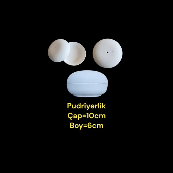 Yuvarlak Pudriyerlik Alçı Kalıbı