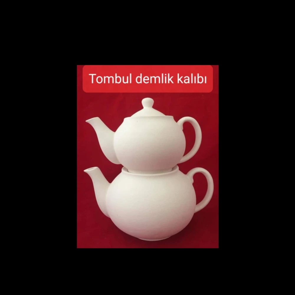 Tombul Demlik Alçı Kalıbı