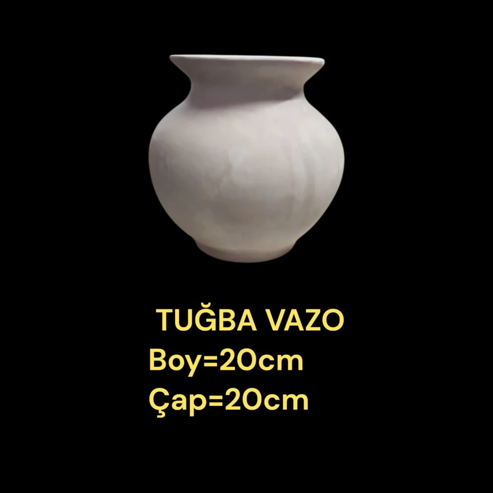 Tuğba Vazo Alçı Kalıbı