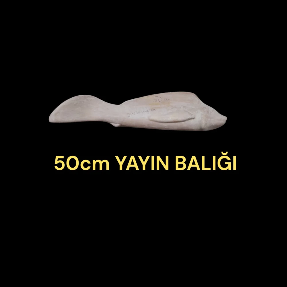 Yayın Balığı Alçı Kalıbı